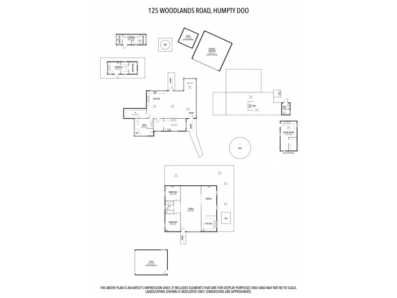 125 Woodlands Road, Humpty Doo NT 0836 Floorplan