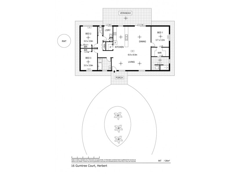 16 Gumtree Court, Herbert NT 0836 Floorplan