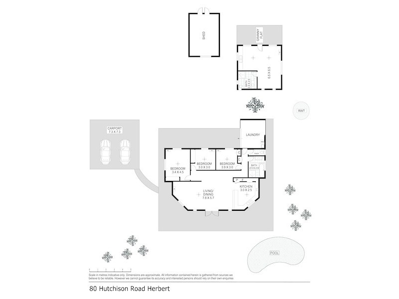 80 Hutchison Road, Herbert NT 0836 Floorplan