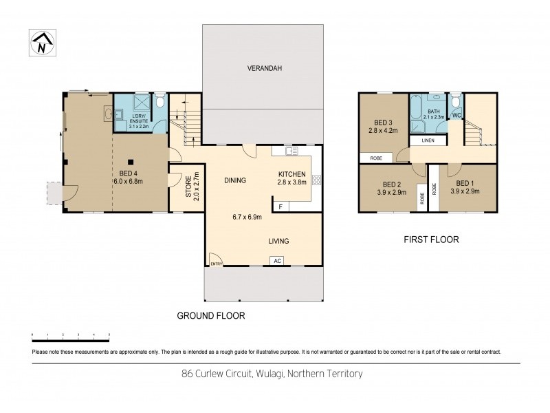 86 Curlew Circuit, Wulagi NT 0812 Floorplan