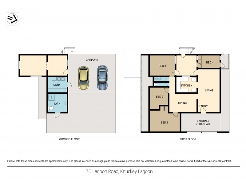 70 Lagoon Road, Knuckey Lagoon NT 0828 Floorplan