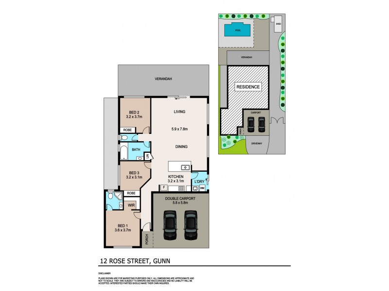 12 Rose Street, Gunn NT 0832 Floorplan