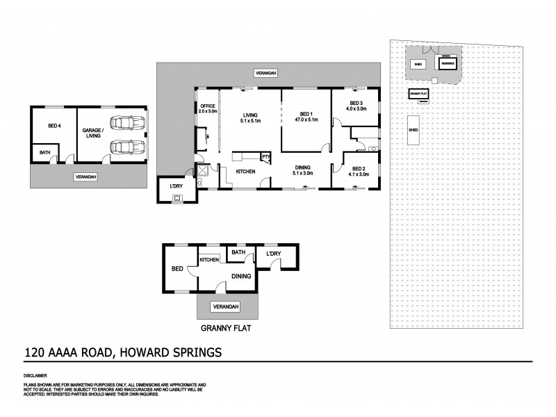 120 AAAA Road, Howard Springs NT 0835 Floorplan