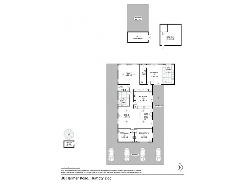 30 Harmer Road, Humpty Doo NT 0836 Floorplan