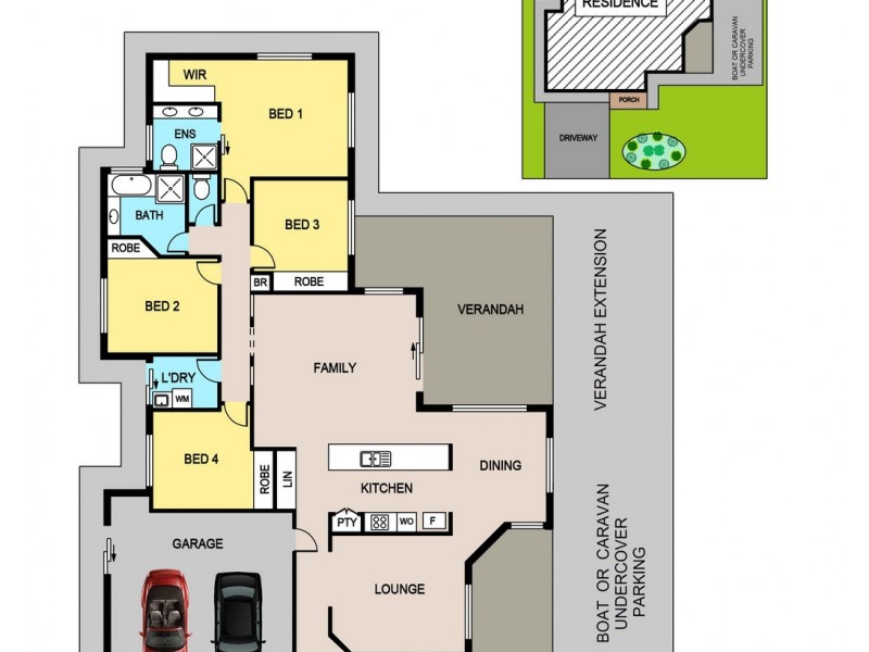 12 Katherine Close, Gunn NT 0832 Floorplan