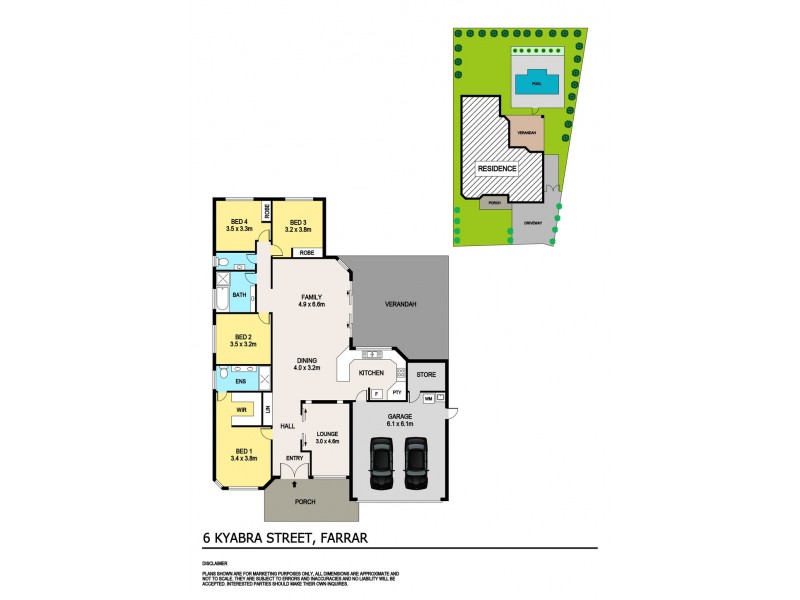 6 Kyabra Street, Farrar NT 0830 Floorplan