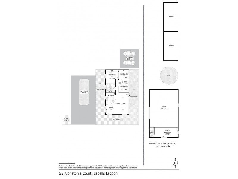 55 Alphatonia Road, Lambells Lagoon NT 0822 Floorplan