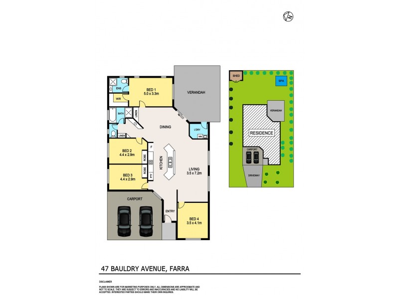 47 Bauldry Avenue, Farrar NT 0830 Floorplan