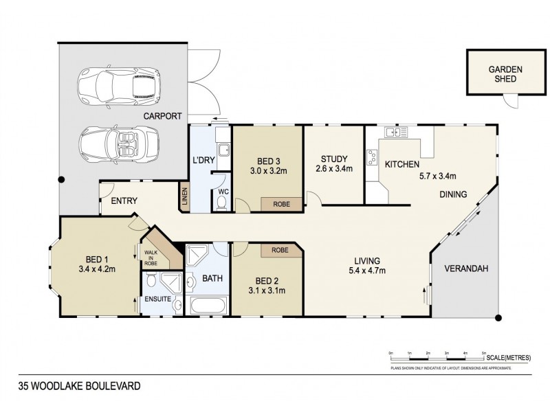 35 Woodlake Boulevard, Durack NT 0830 Floorplan