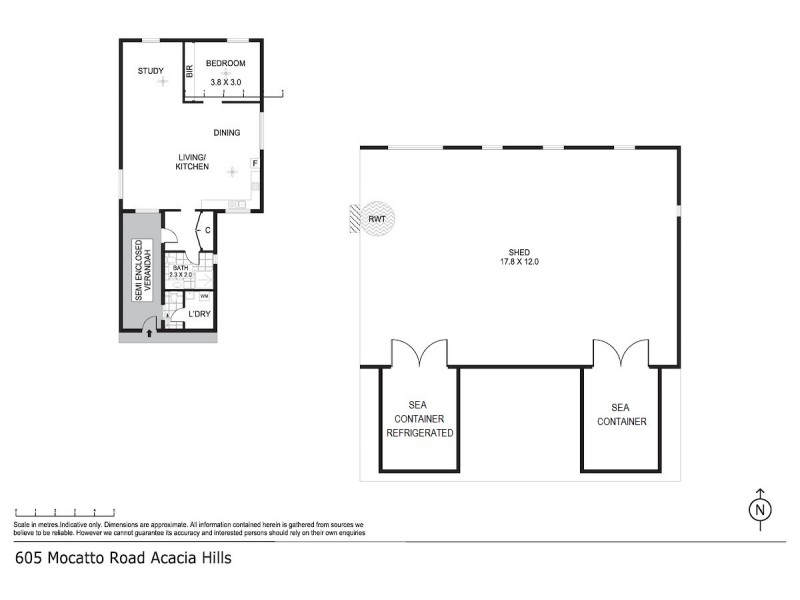 605 Mocatto Road, Acacia Hills NT 0822 Floorplan