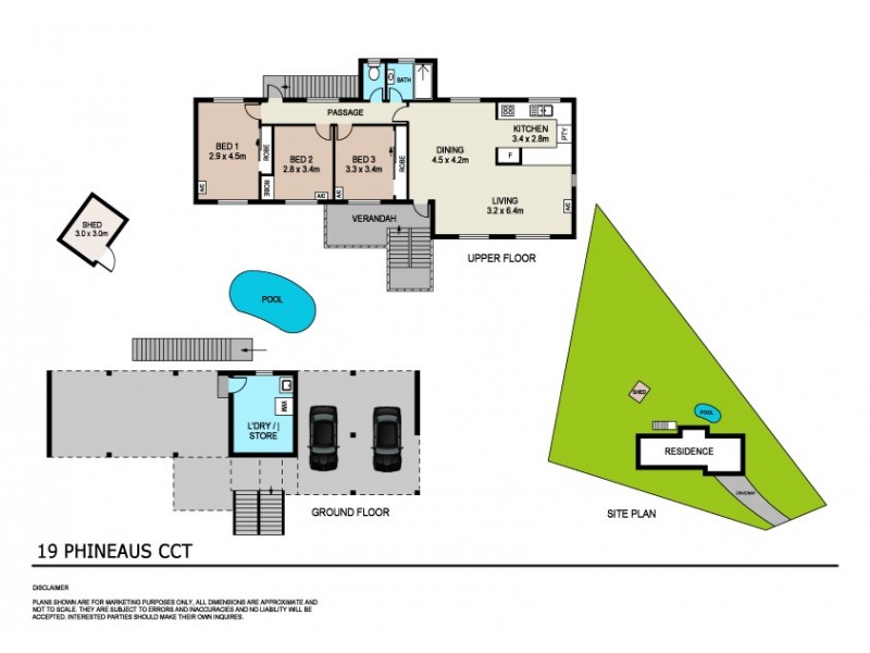 19 Phineaus Court, Gray NT 0830 Floorplan