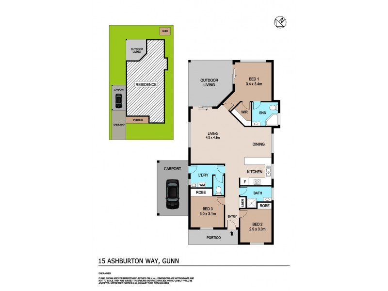 15 Ashburton Way, Gunn NT 0832 Floorplan