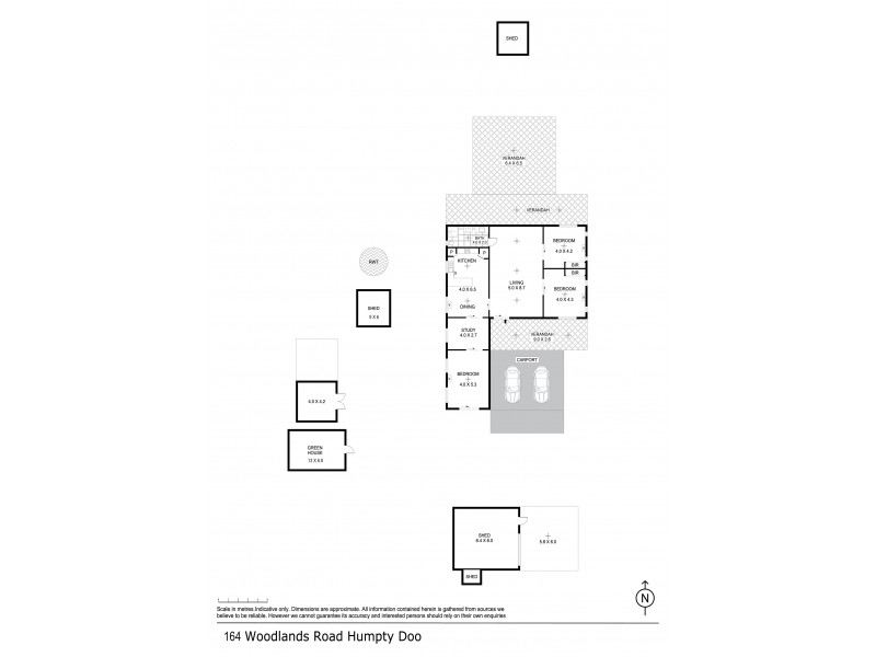 164 Woodlands Road, Humpty Doo NT 0836 Floorplan