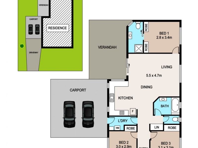 4 Liddy Crescent, Farrar NT 0830 Floorplan