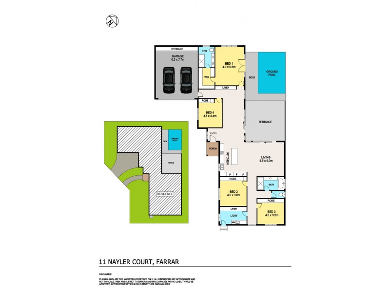 11 Nayler Court, Farrar NT 0830 Floorplan