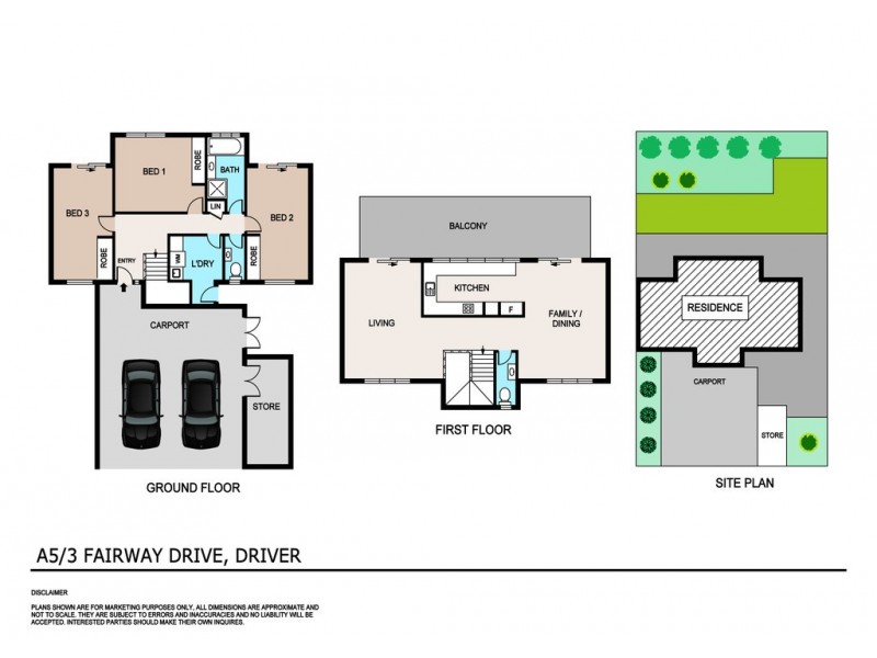 A5/3 Fairway Drive, Driver NT 0830 Floorplan