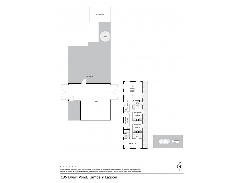 185 Ewart Road, Lambells Lagoon NT 0822 Floorplan
