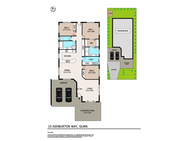 10 Ashburton Way, Gunn NT 0832 Floorplan