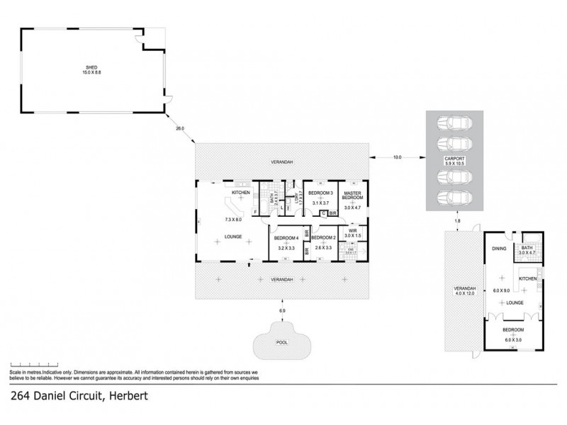 264 Daniel Circuit, Herbert NT 0836 Floorplan
