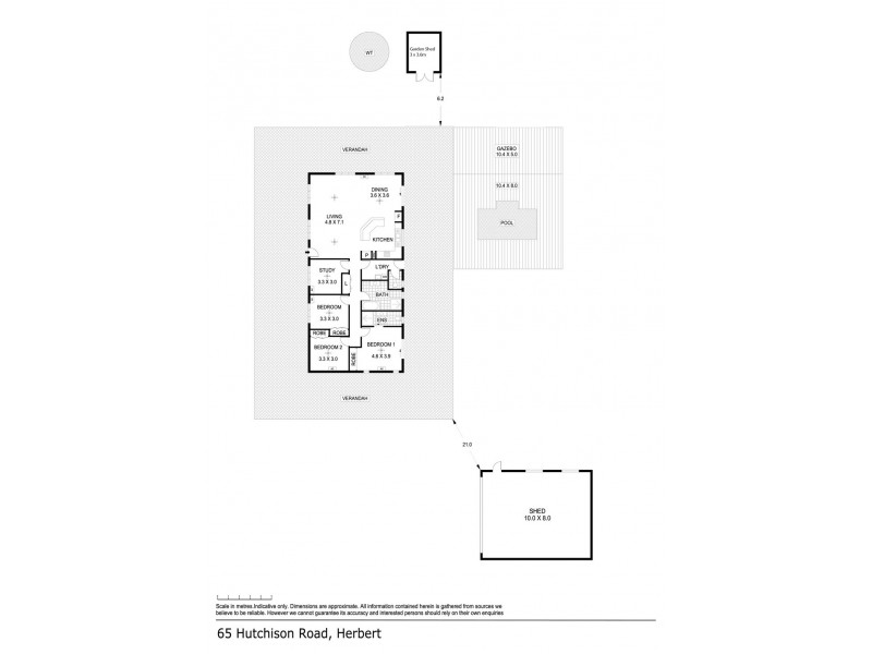 65 Hutchison Road, Herbert NT 0836 Floorplan