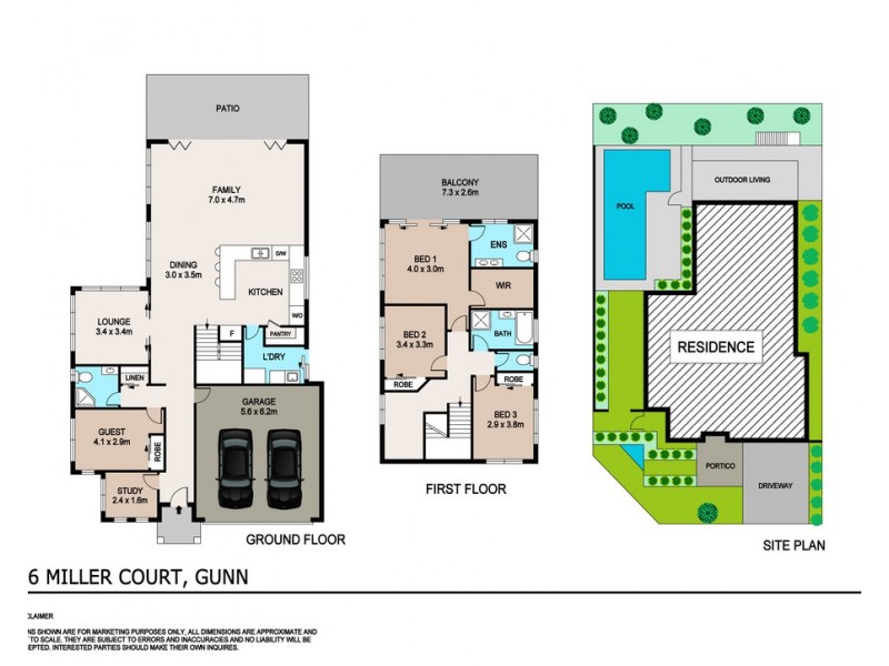 36 Miller Court, Gunn NT 0832 Floorplan