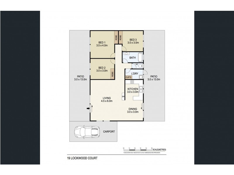 19 Lockwood Court, Moulden NT 0830 Floorplan