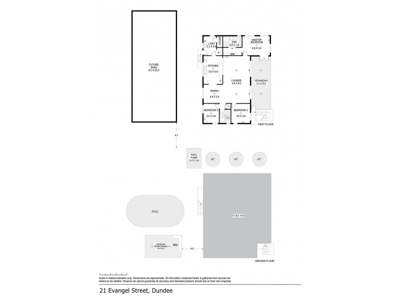 21 Evangel Street, Dundee Beach NT 0840 Floorplan