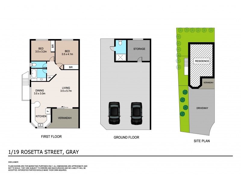 1/19 Rosetta Street, Gray NT 0830 Floorplan