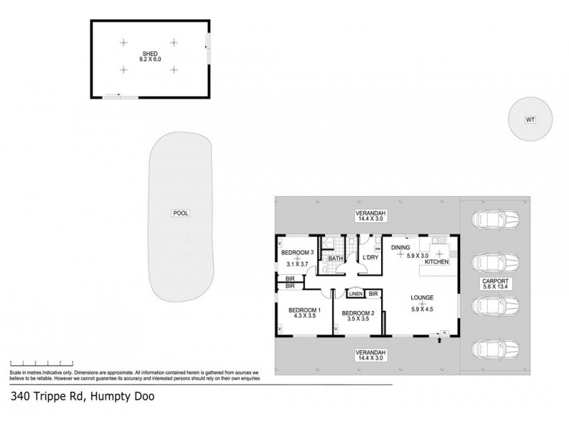 340 Trippe Road, Humpty Doo NT 0836 Floorplan