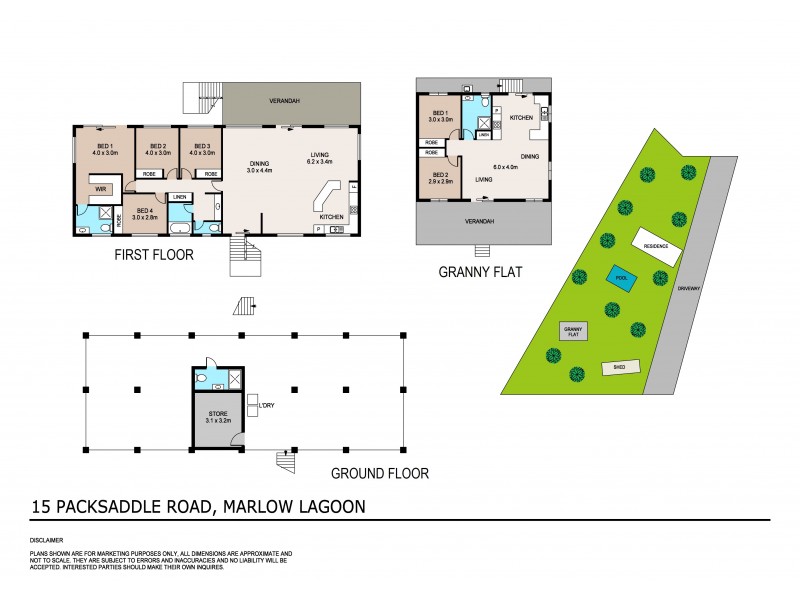 15 Packsaddle Road, Marlow Lagoon NT 0830 Floorplan