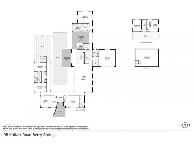 98 Kultarr Road, Berry Springs NT 0838 Floorplan