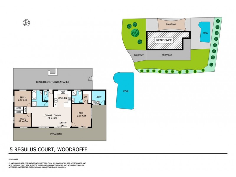 5 Regulus Court, Woodroffe NT 0830 Floorplan