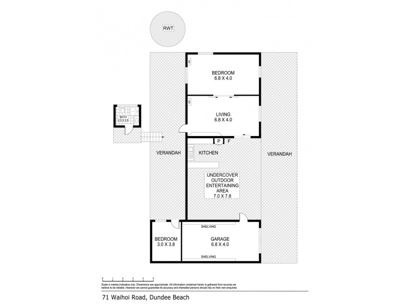 71 Waihoi Road, Dundee Beach NT 0840 Floorplan