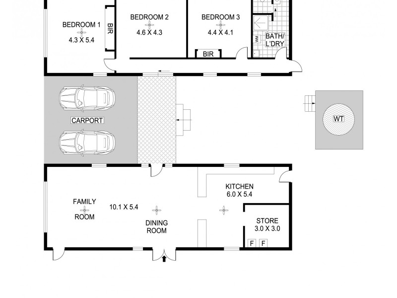 915 Mira Road South, Darwin River NT 0841 Floorplan