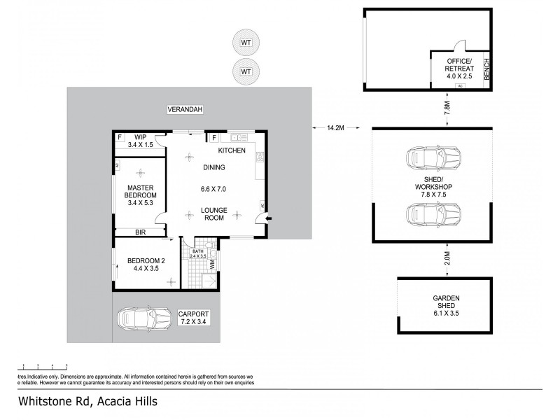 310 Whitstone Road, Acacia Hills NT 0822 Floorplan