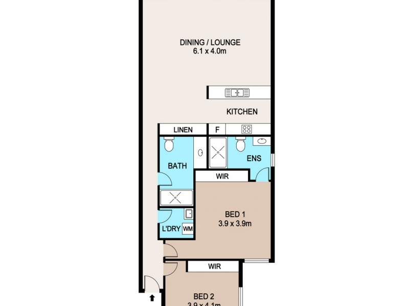 5/9 Duke Street, Stuart Park NT 0820 Floorplan