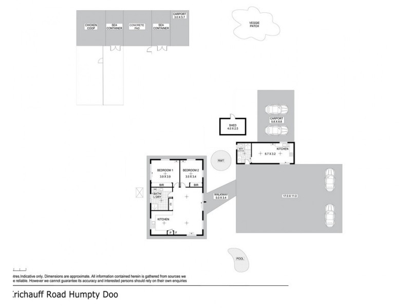 45 Krichauff Road, Humpty Doo NT 0836 Floorplan