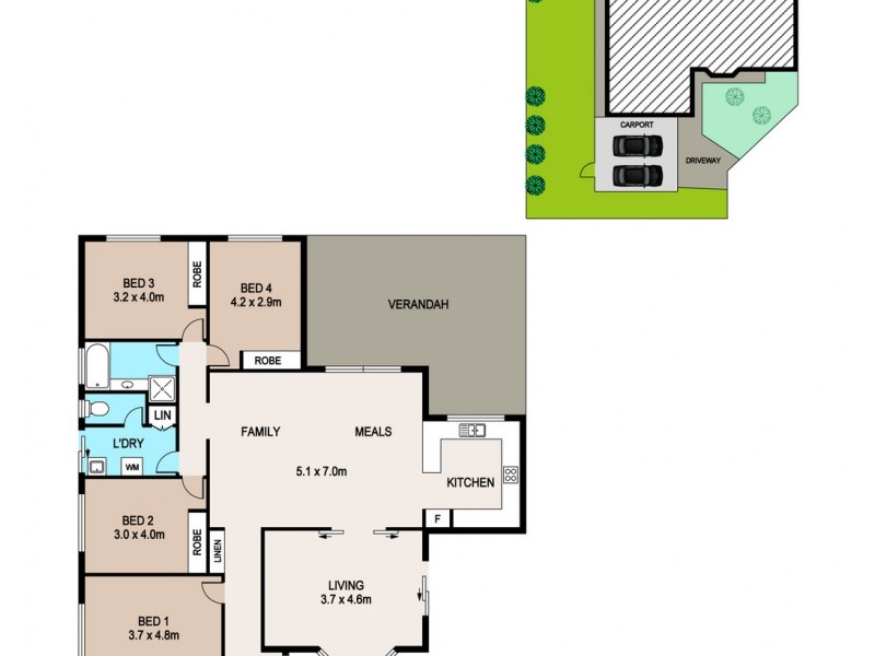 11 Dolphin Court, Parap NT 0820 Floorplan