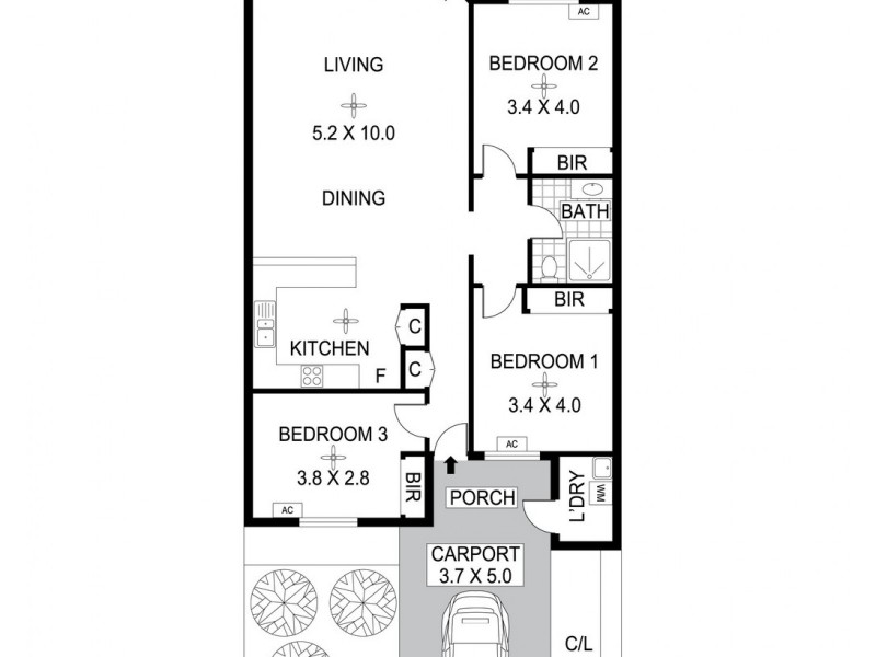 22/13 Lloyd Road, Humpty Doo NT 0836 Floorplan