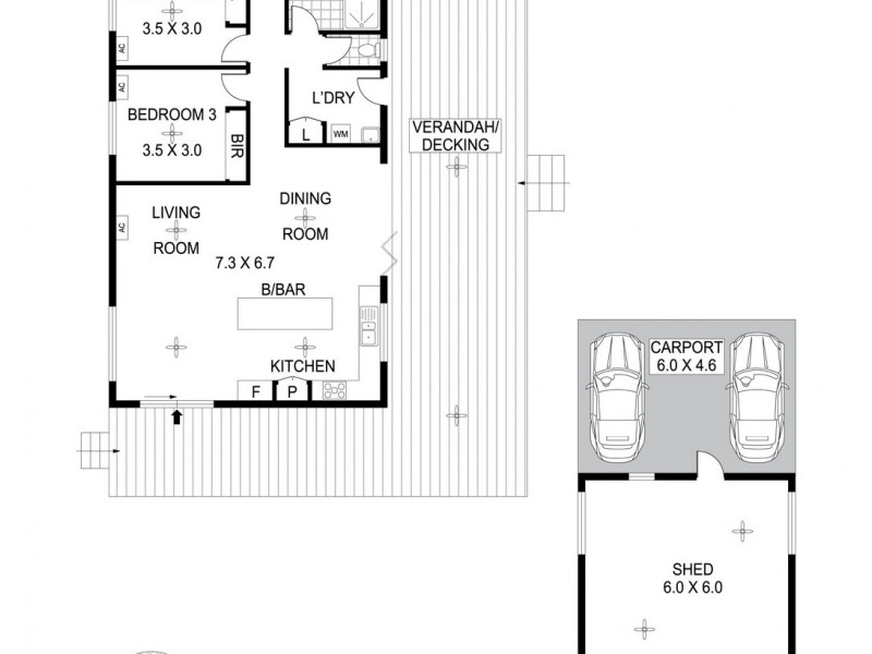 60 Power Road, Humpty Doo NT 0836 Floorplan