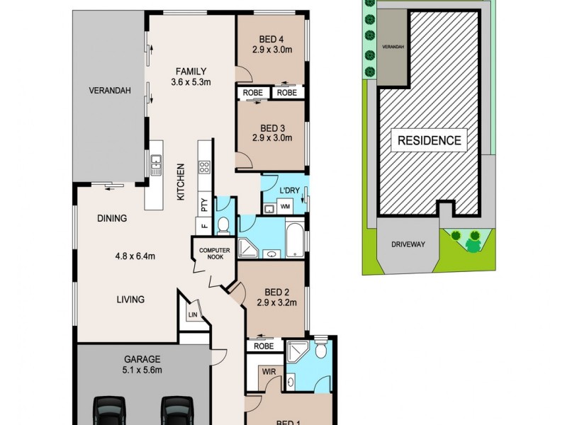 5 Nathan Court, Gunn NT 0832 Floorplan