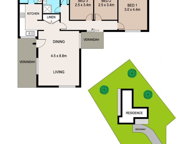 4 Phineaus Court, Gray NT 0830 Floorplan