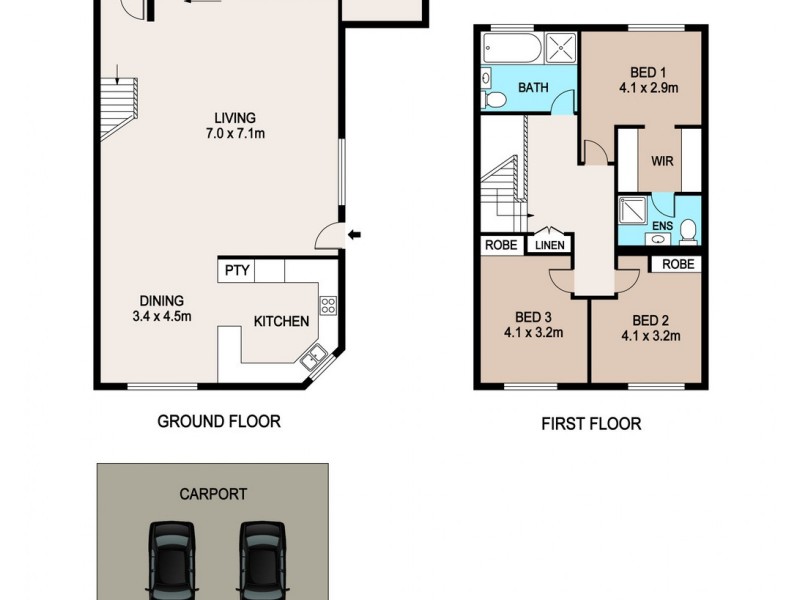 3/8 Gardens Hill Crescent, The Gardens NT 0820 Floorplan