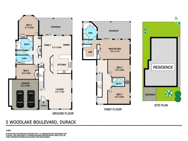75 Woodlake Boulevard, Durack NT 0830 Floorplan