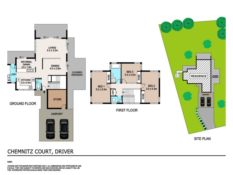 4 Chemnitz Court, Driver NT 0830 Floorplan