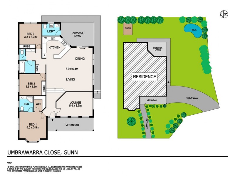 4 Umbrawarra Close, Gunn NT 0832 Floorplan