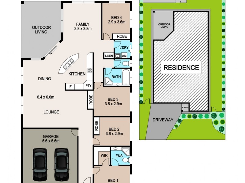 Rosebery NT 0832 Floorplan