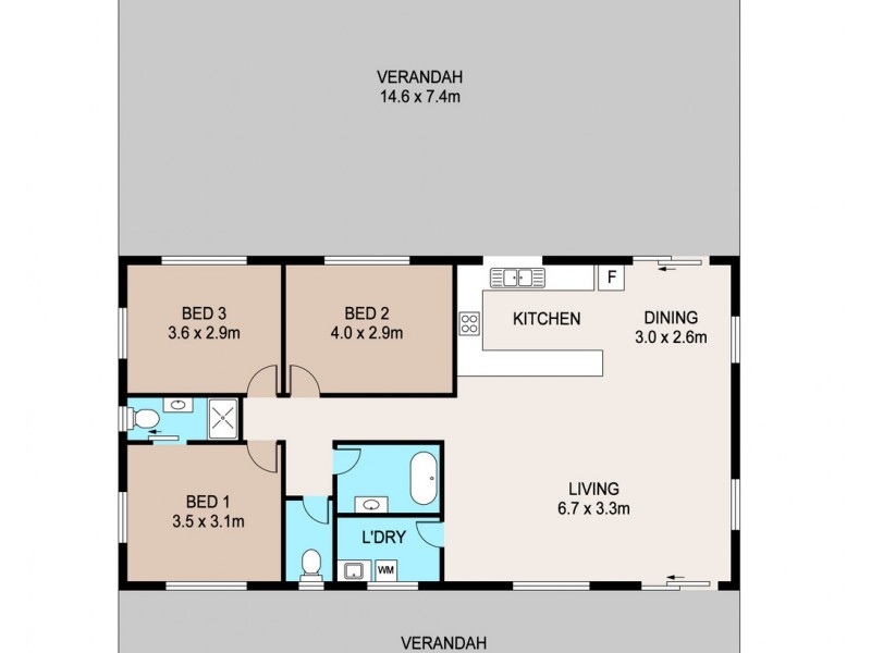 937 Goode Road, Humpty Doo NT 0836 Floorplan