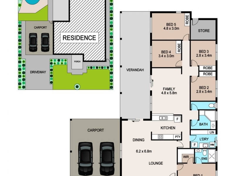 22 The Parade, Durack NT 0830 Floorplan
