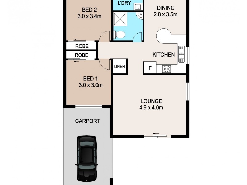 11/44 Bagshaw Crescent, Gray NT 0830 Floorplan